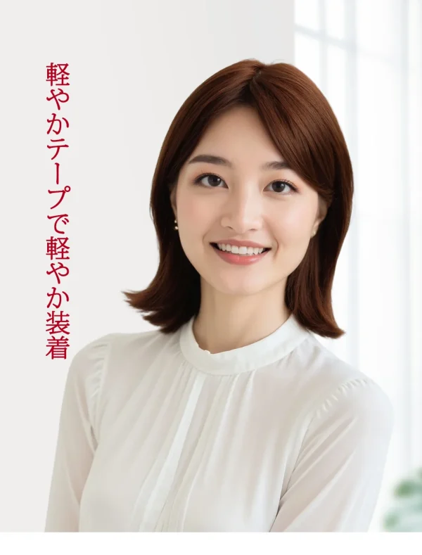 部分ウィッグBL09 - 画像 (3)