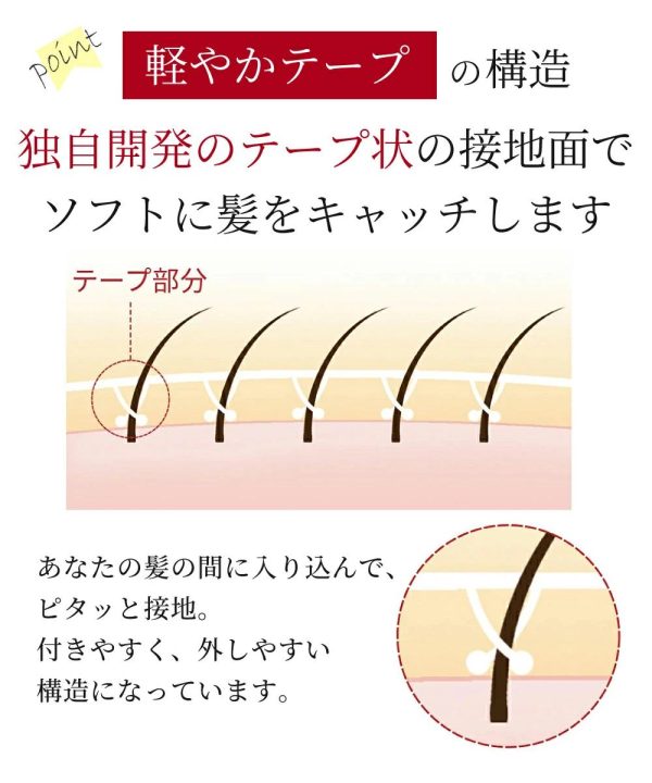 軽やかテープ 4枚セット - 画像 (3)
